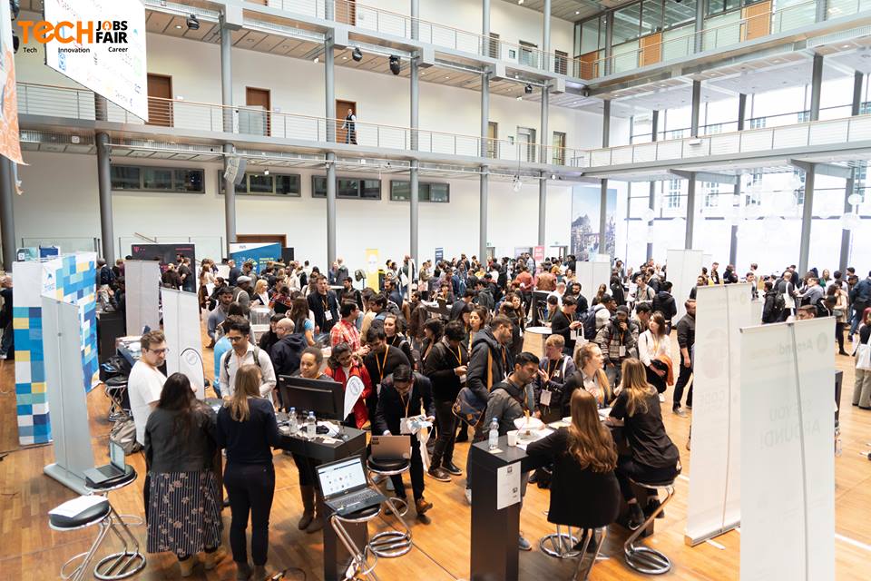 attending job fairs