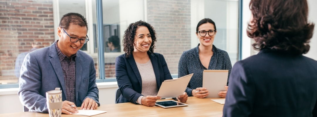 posture for interview