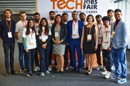 Team Tech Jobs Fair at London 2024 Event