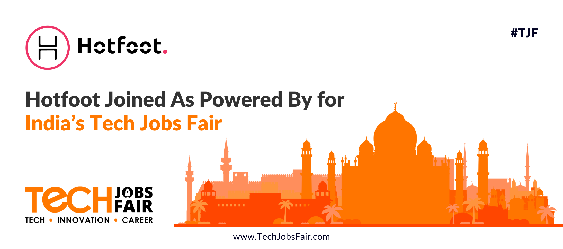 Hotfoot Joined as Powered By for India’s Tech Jobs Fair’22