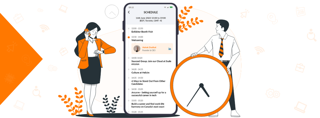TJF Mobile App Agenda